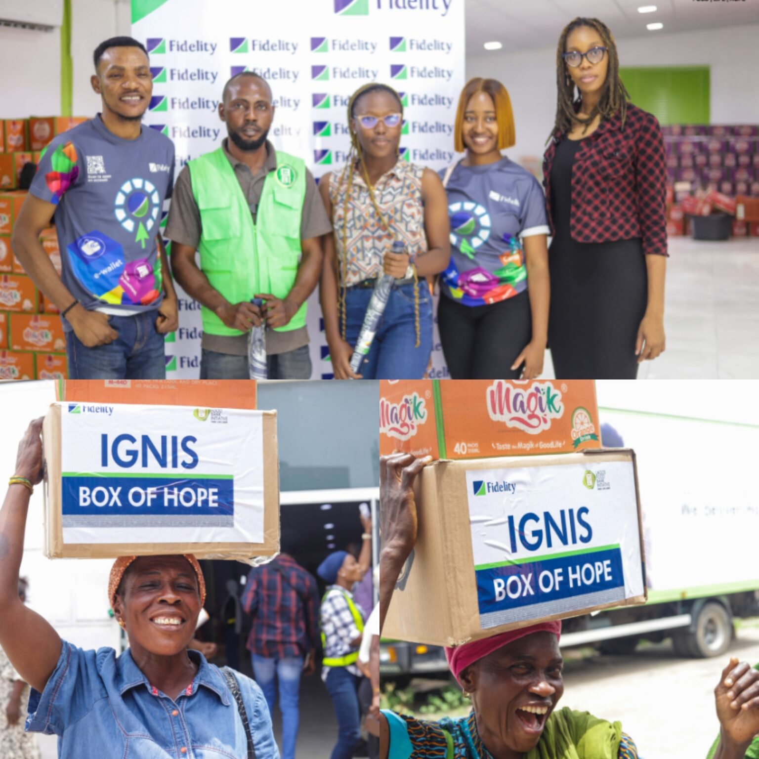 IGNIS BANKING CLASS OF FIDELITY BANK IN PARTNERSHIP WITH THE LAGOS FOOD