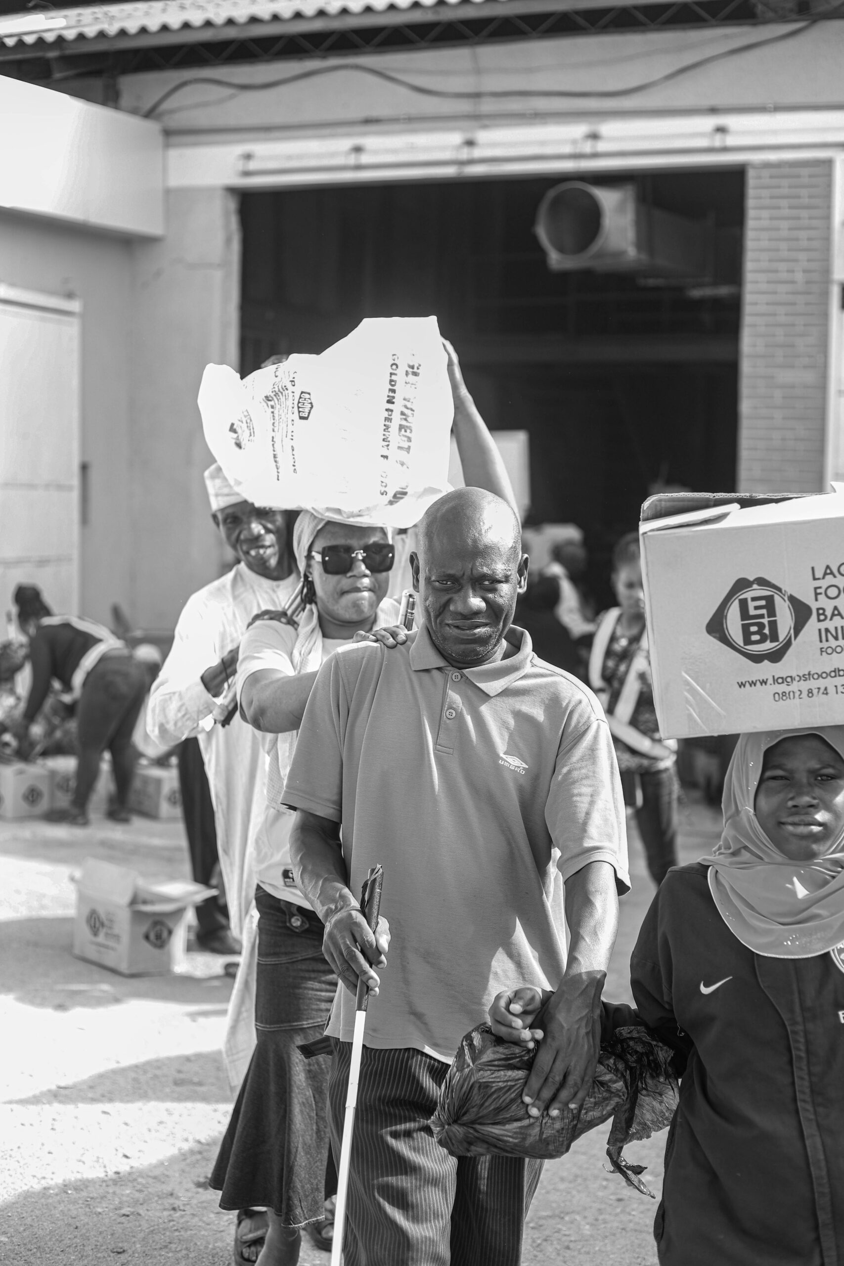 THE LAGOS FOOD BANK INITIATIVE REACHES OUT TO THE VISUALLY IMPAIRED WITHIN AGEGE COMMUNITY