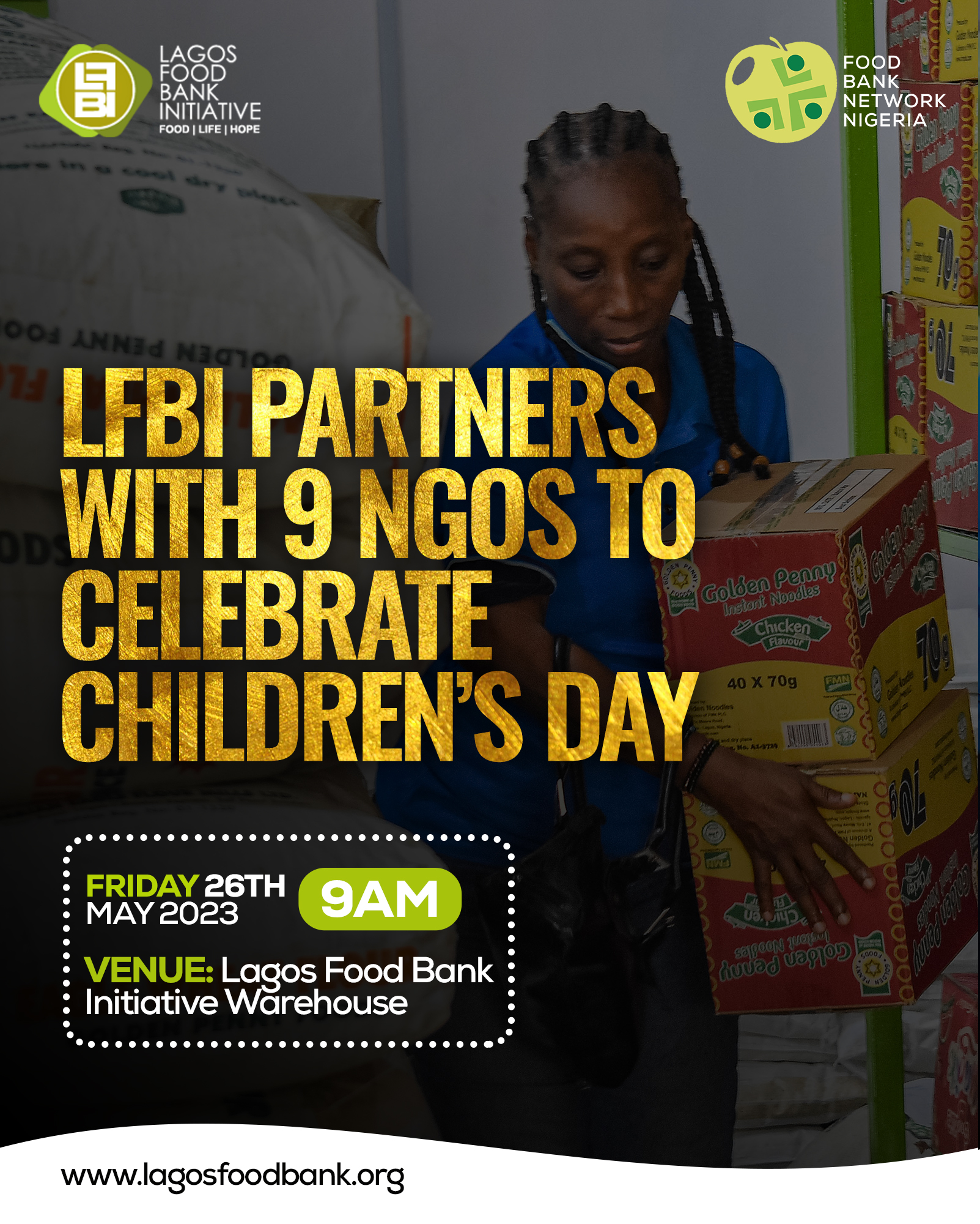 FOOD BANK NETWORK DISTRIBUTION Lagos Food Bank, Nigeria, Africa